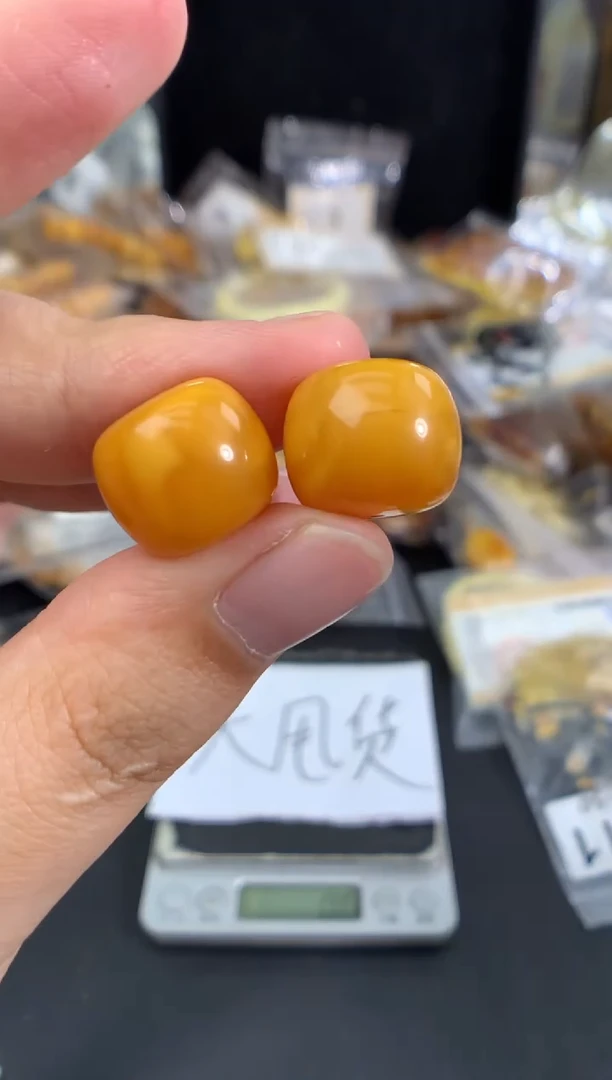 琥珀未镶嵌珠宝奇石多样性发一件