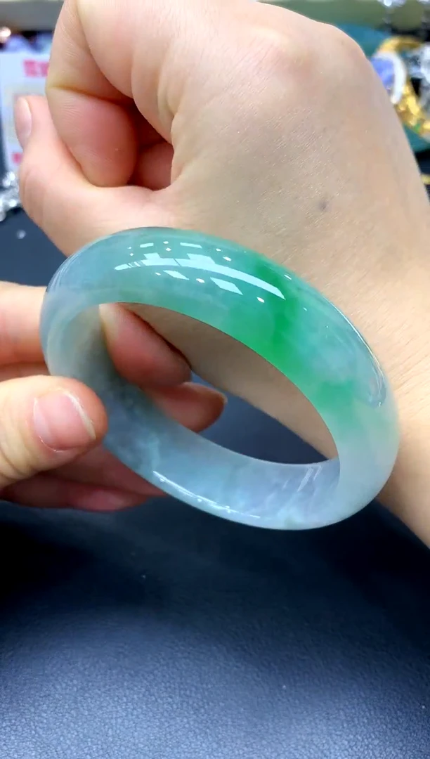 未镶嵌手镯翡翠159-中国好珍宝