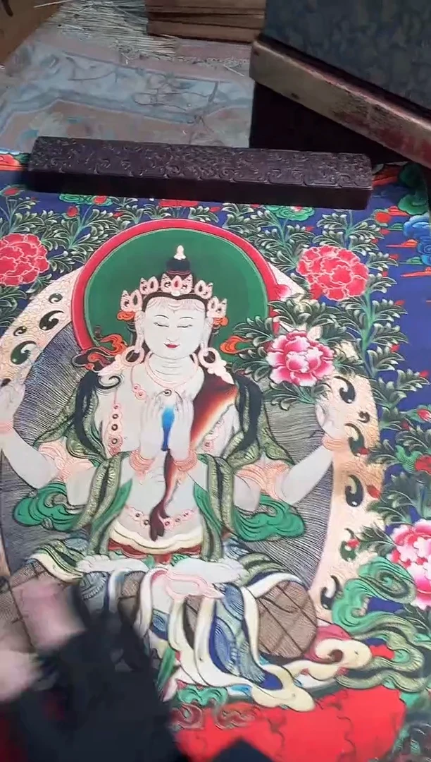 卷轴画天天的唐卡tk160