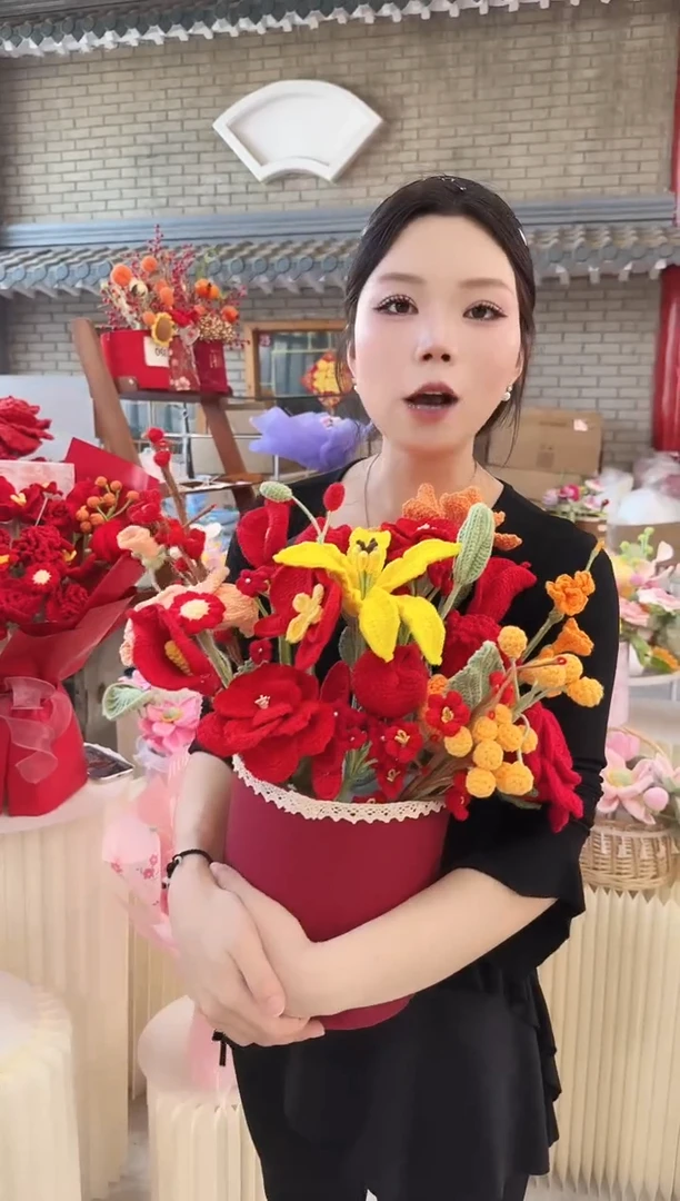 非遗手工定制花束，孤品清仓！！