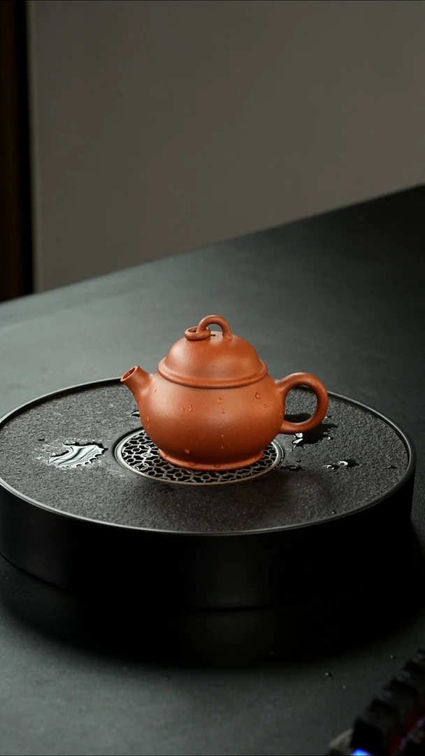 茶壶紫砂特价宝山红泥憨憨