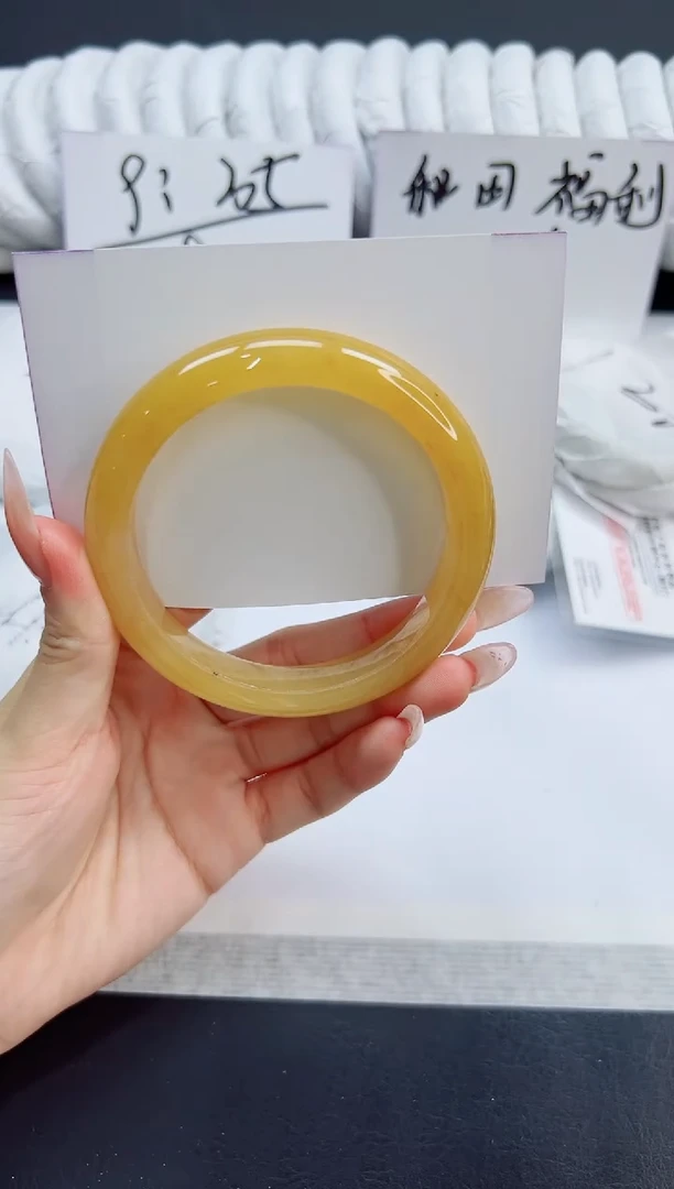 未镶嵌手镯石英质玉95/60.4HLY