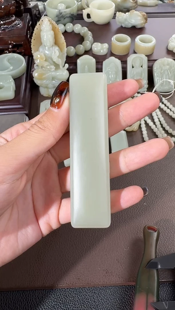 吊坠(不含链)未镶嵌和田玉9