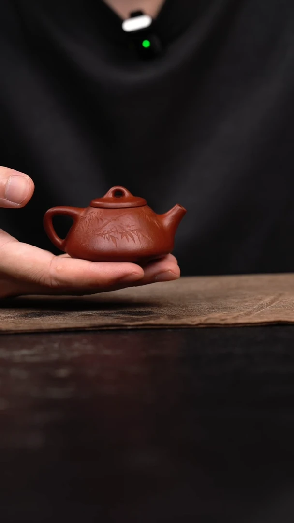 茶壶紫砂原矿手工壶45CC