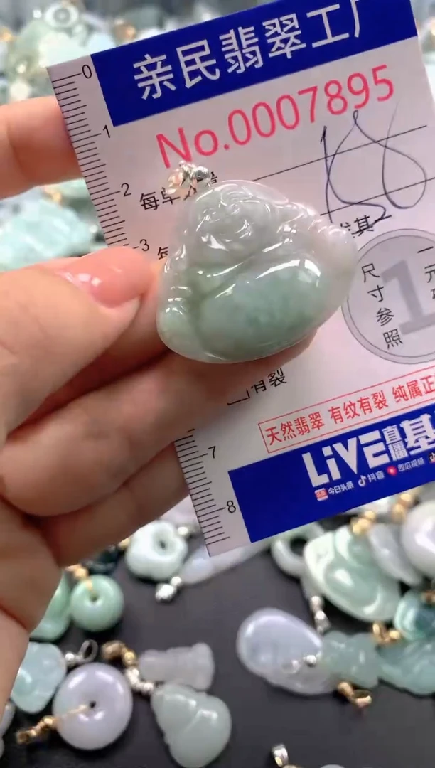 颈饰未镶嵌翡翠7895