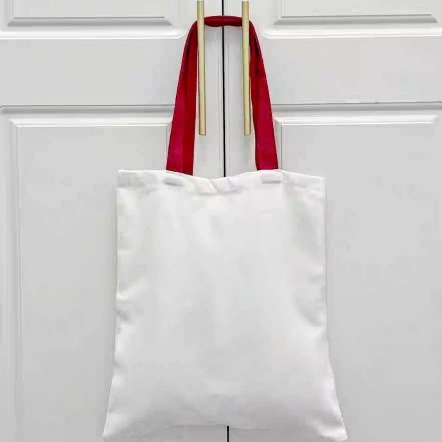 通用购物袋休闲布袋百搭手提袋帆布袋纯色肩包大众B032