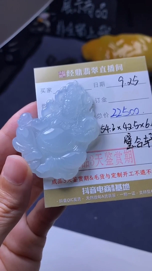 颈饰未镶嵌翡翠挂饰