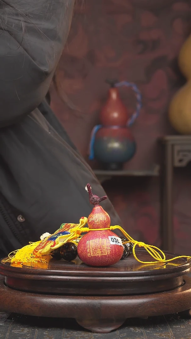 【闪购商品】357号大漆酒葫芦一物一图