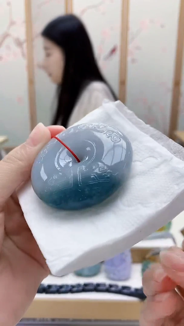 未镶嵌定制翡翠4812lr-毛货挂件15