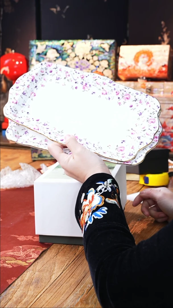 【闪购商品】瓷片豆包儿推荐饰品摆件