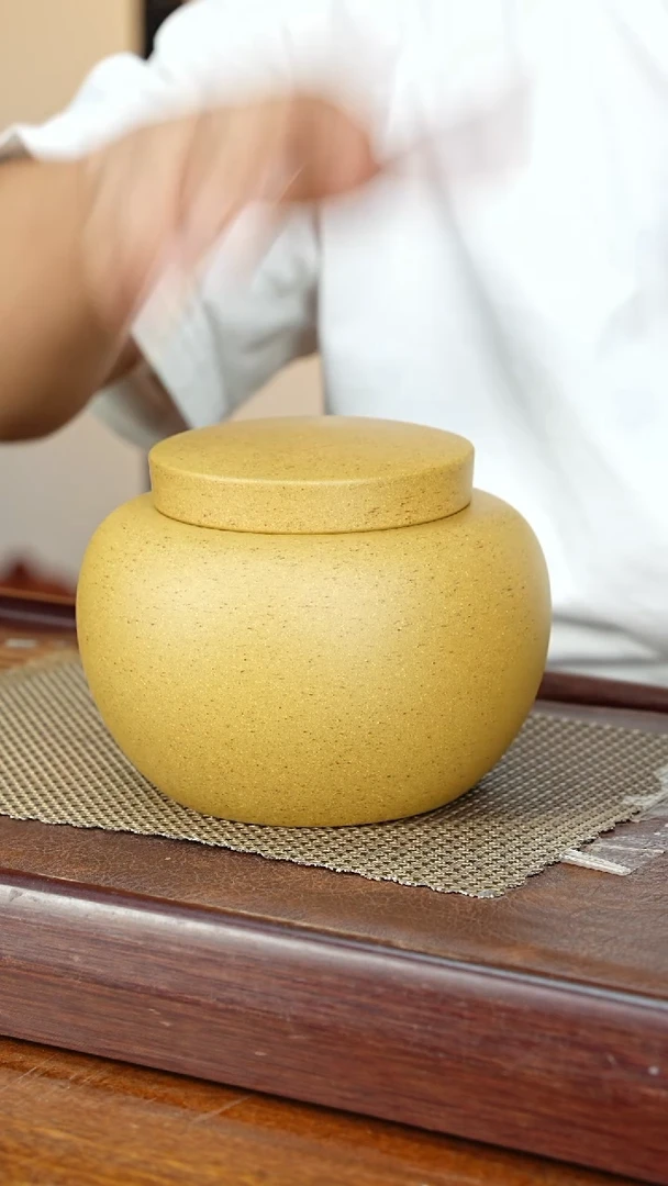 宜兴原矿紫砂茶叶罐