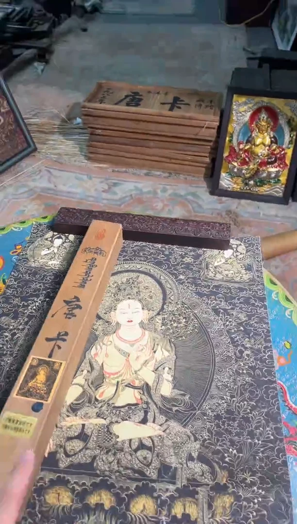 卷轴画东东唐卡tk16