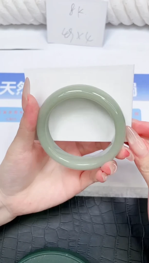 未镶嵌手镯石英质玉L158-56.3