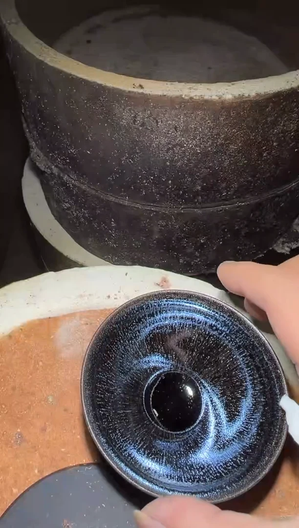 茶盏用**哥3老黄頭龙窑开窑现场3000
