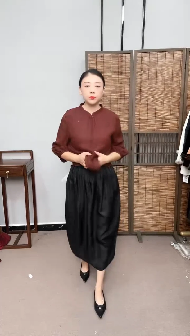半裙款式颜色尺码以直播为准 L