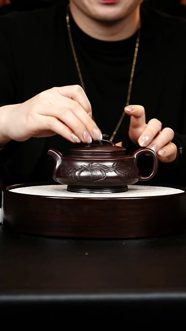 茶壶紫砂事事如意