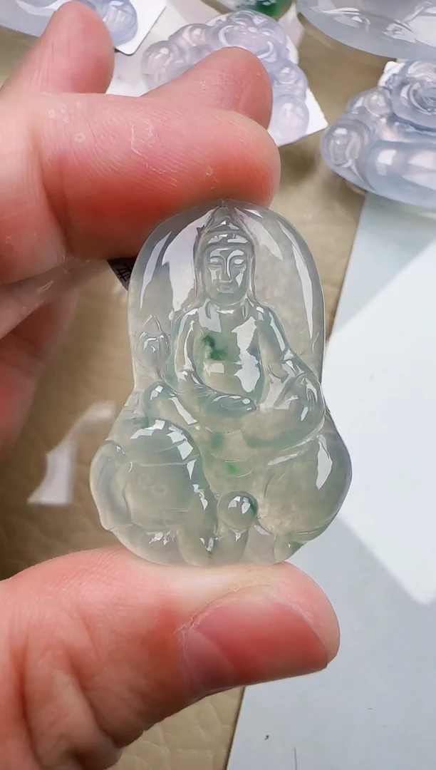 颈饰未镶嵌翡翠缅甸翡翠a货