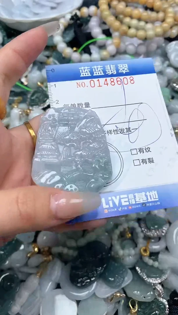 【闪购商品】翡翠颈饰未镶嵌闪购0148608多样性发其一