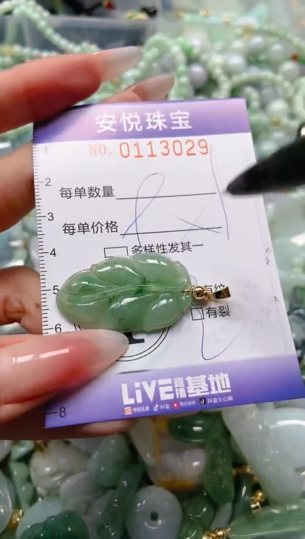 【闪购商品】翡翠颈饰未镶嵌闪购0113029