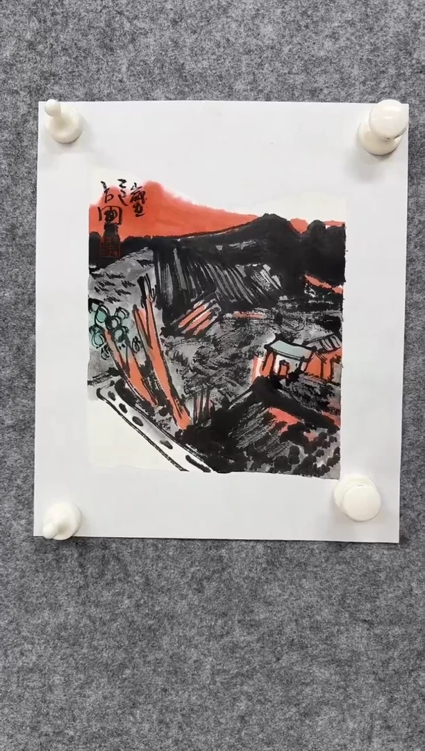 国画ST-JZP老师绘画作品
