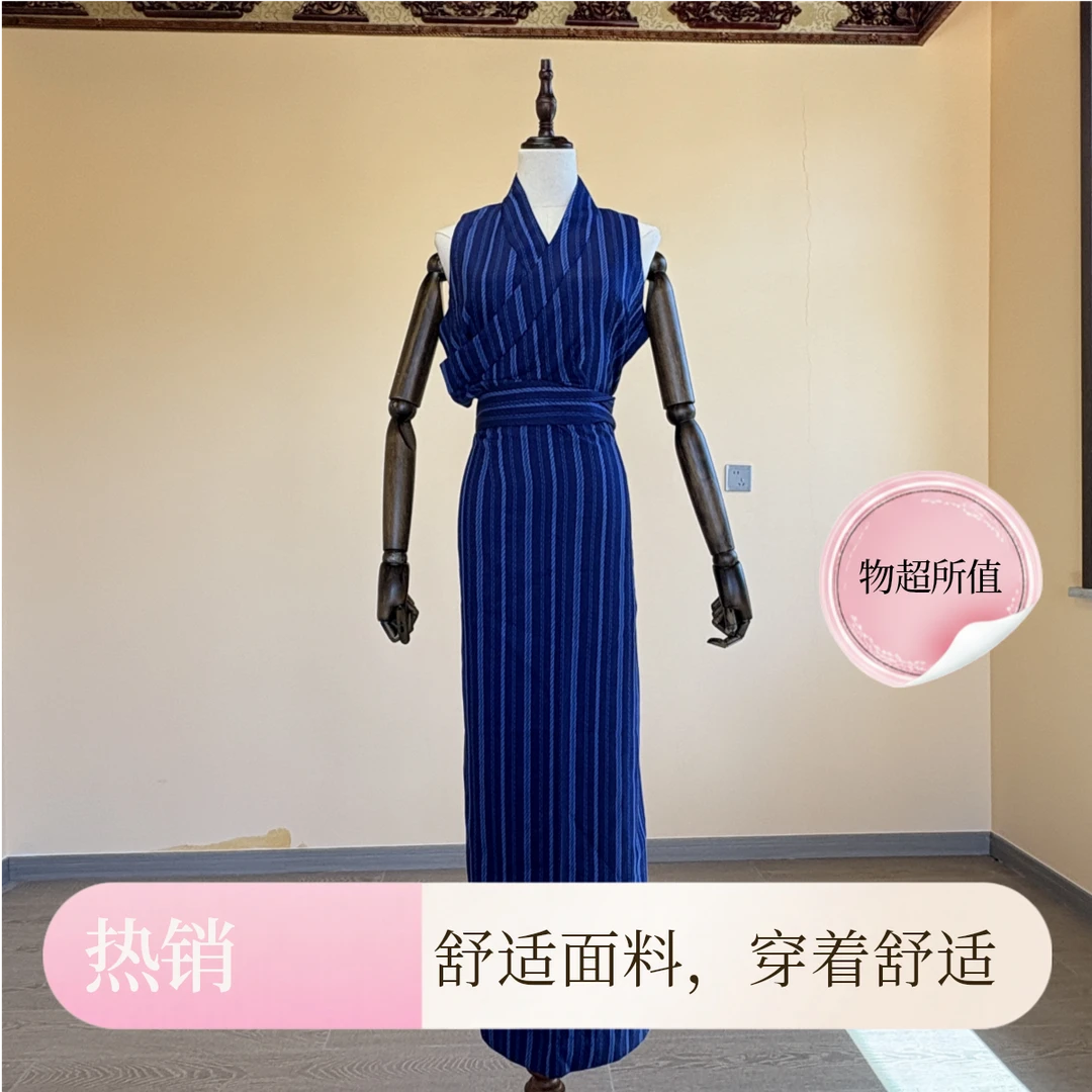 拉萨藏装民族传统服饰夏季无袖