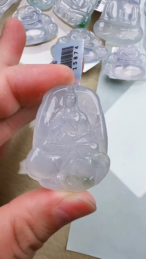 颈饰未镶嵌翡翠缅甸翡翠a货
