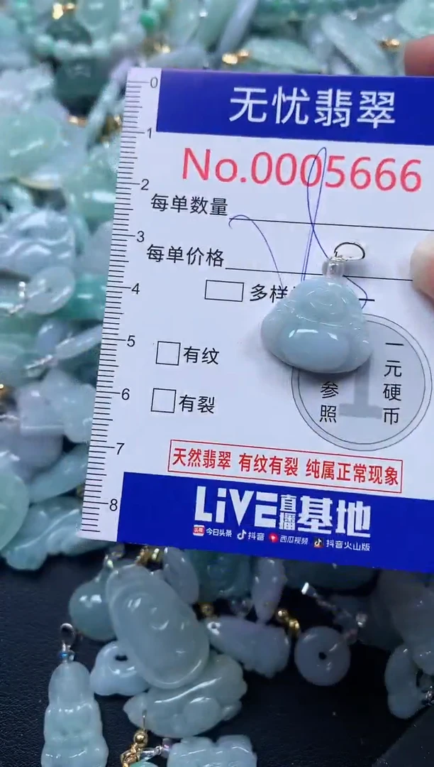 颈饰未镶嵌翡翠5666