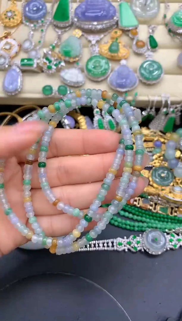 【闪购商品】翡翠颈饰未镶嵌186-中国好珍宝