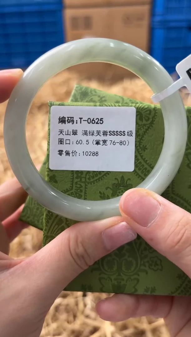 未镶嵌手镯石英质玉T-0625