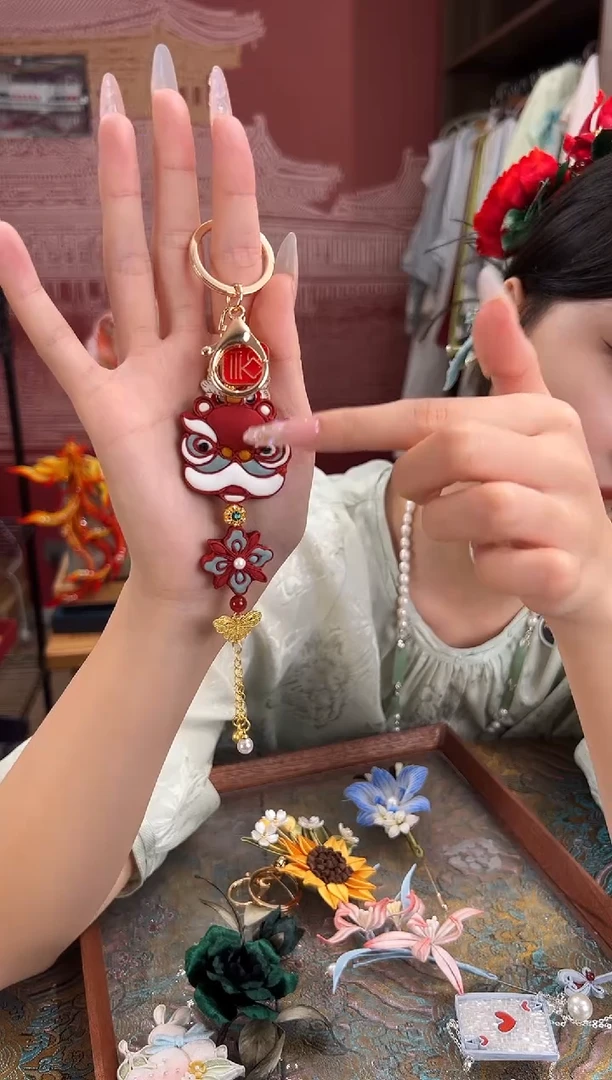 刺绣苏绣世家非遗手工（胸针）