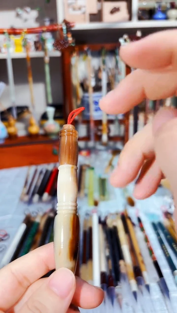 牛角子弹头狼毫小楷