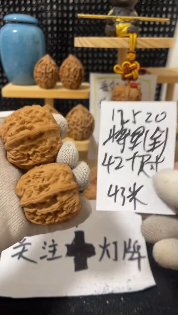 把件文玩核桃将军膀 全品