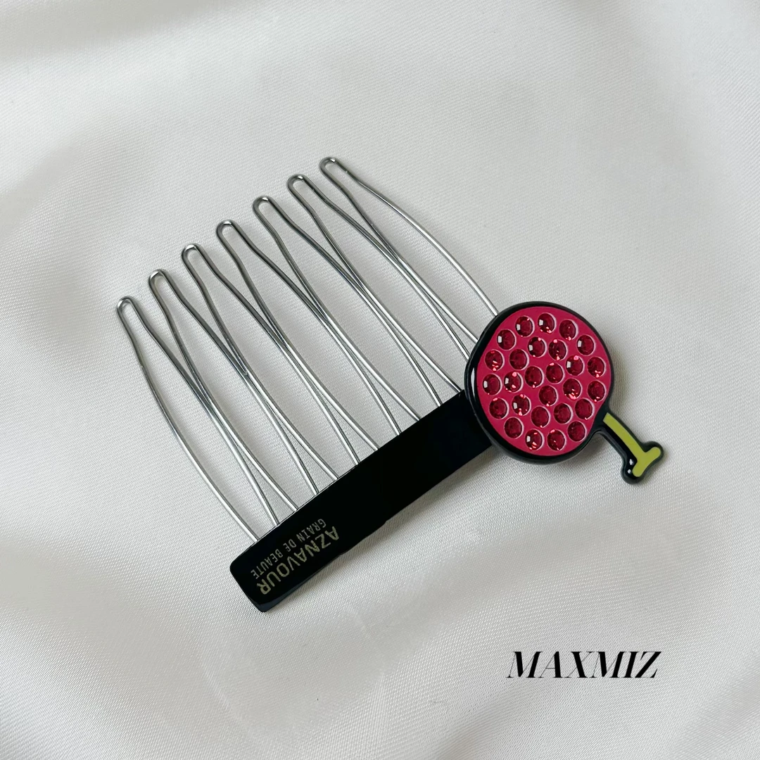 东大门 阿兹娜气质镶钻碎发夹无痕简约发梳3 2677