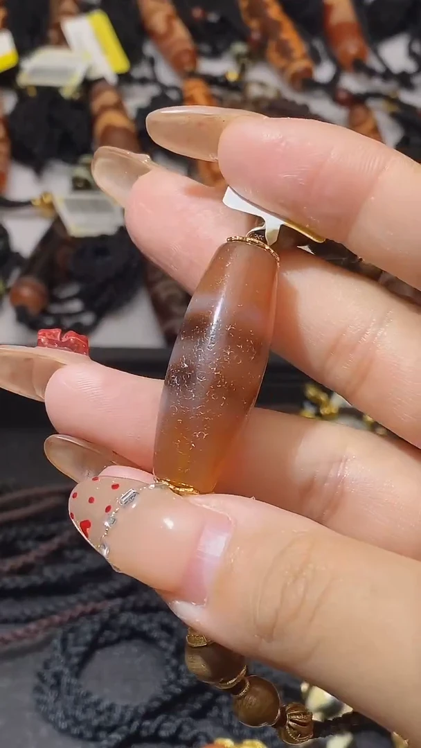【闪购商品】玛瑙/玉髓颈饰未镶嵌Q31076药师玛瑙项链