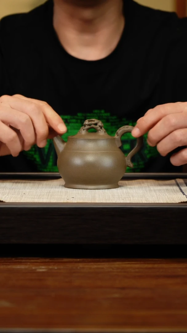 茶壶紫砂蟹壳青寻香255