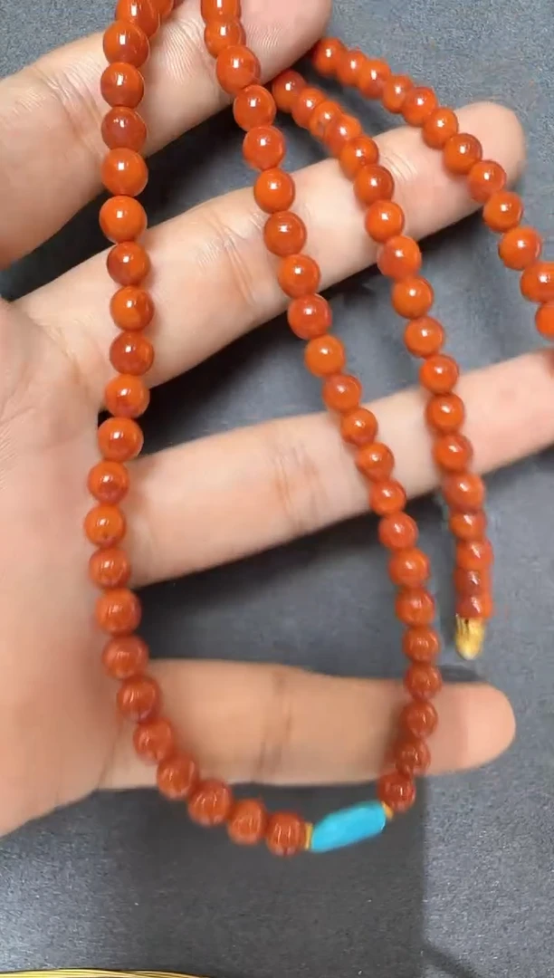 颈饰未镶嵌南红玛瑙高品质南红DIY项链