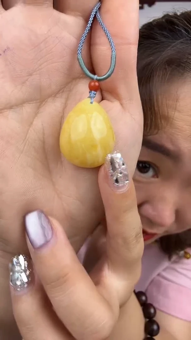 木木头蜜的蜡的水滴型脖挂246