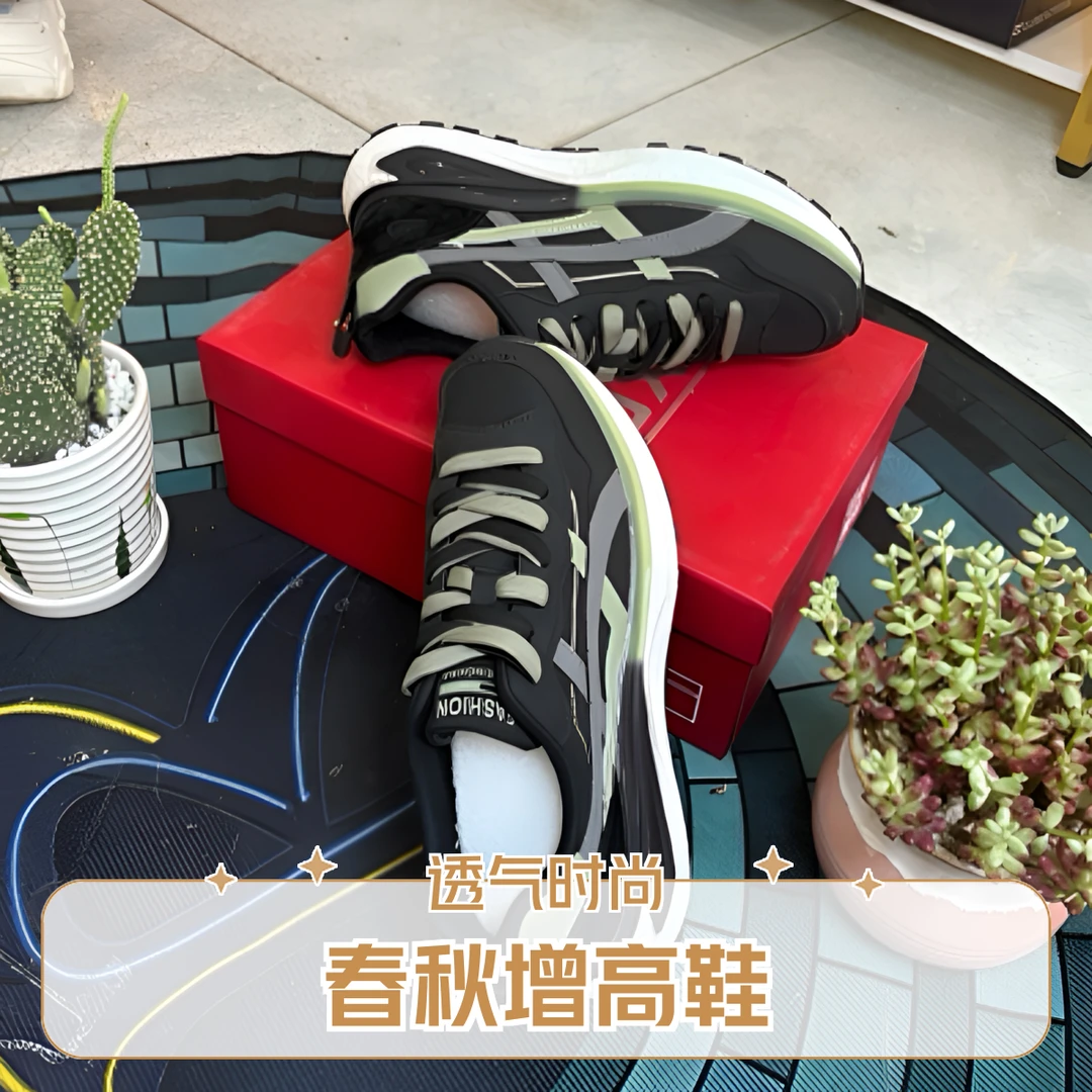 透气男高帮休闲鞋情侣网面跑步鞋男士夏季潮鞋女鞋时尚