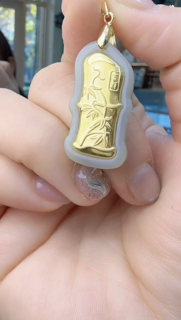 吊坠(不含链)未镶嵌和田玉吊坠（拍2发货）