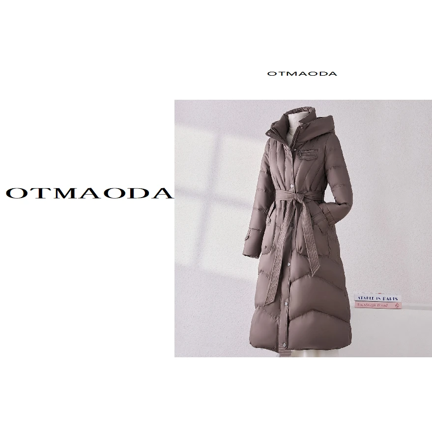 【南瓜定制】N5308-XC新款长袖常规长款羽绒服时尚女装