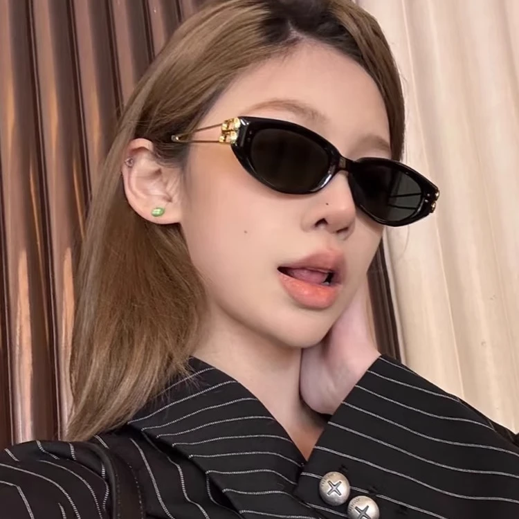 2025新款gm猫眼墨镜女高级感kunst近视太阳镜男开车偏光防紫外线