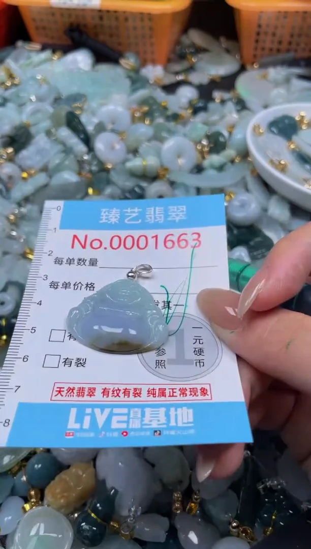 颈饰未镶嵌翡翠1663