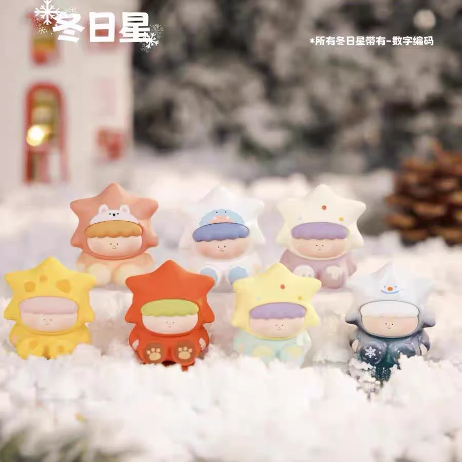 (代拆)大美术馆-冬日限定-许愿星星二代萌粒盲袋手办