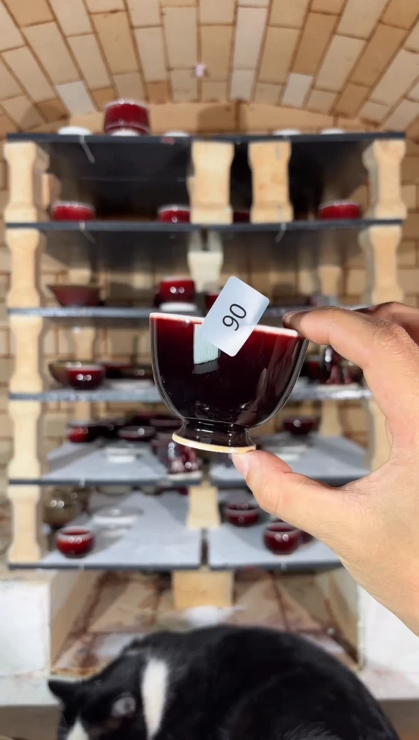 杯精品窑变钧瓷茶器