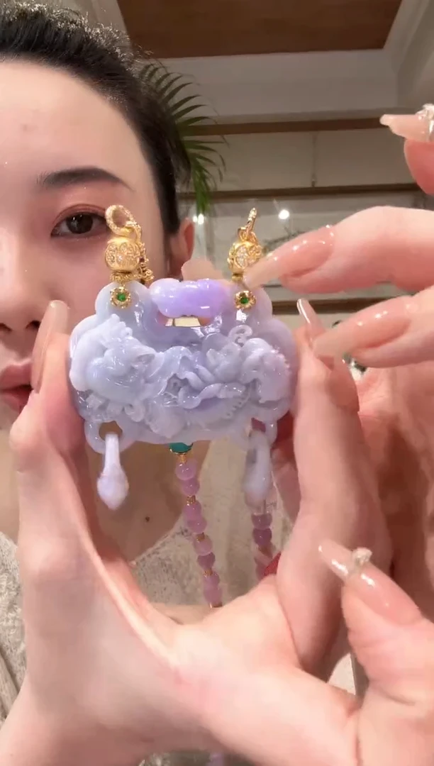 【闪购商品】翡翠颈饰未镶嵌国风