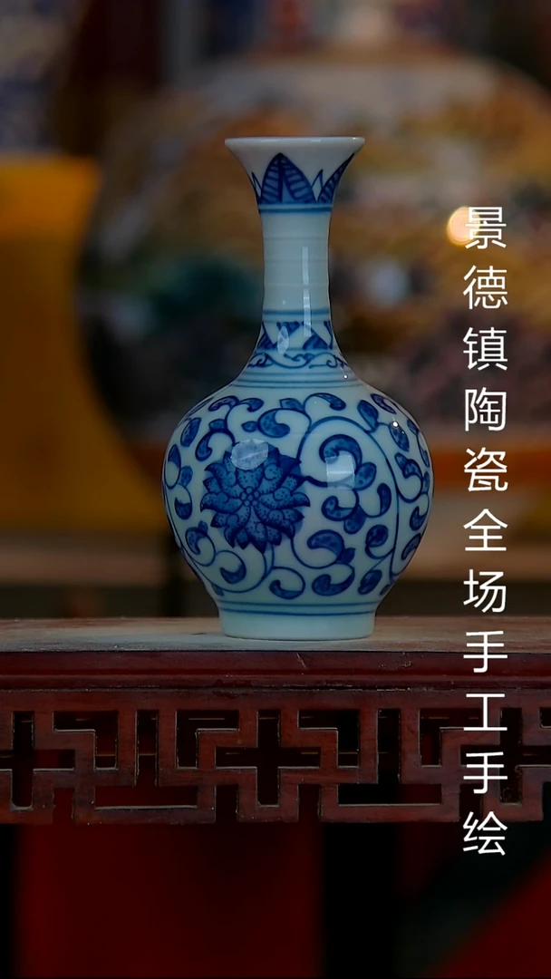 摆件陶景德镇陶瓷 全场手工手绘