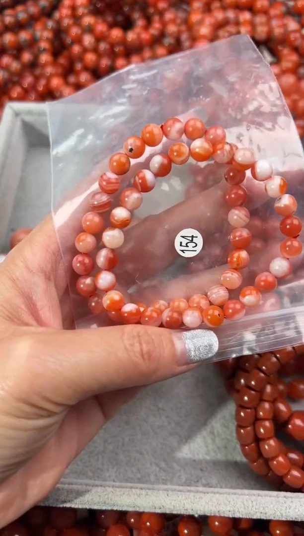 未镶嵌手串南红玛瑙7+