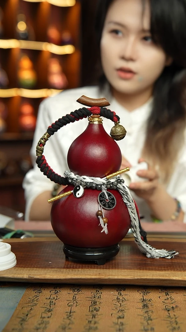 406号700ml左右非遗大漆酒葫芦