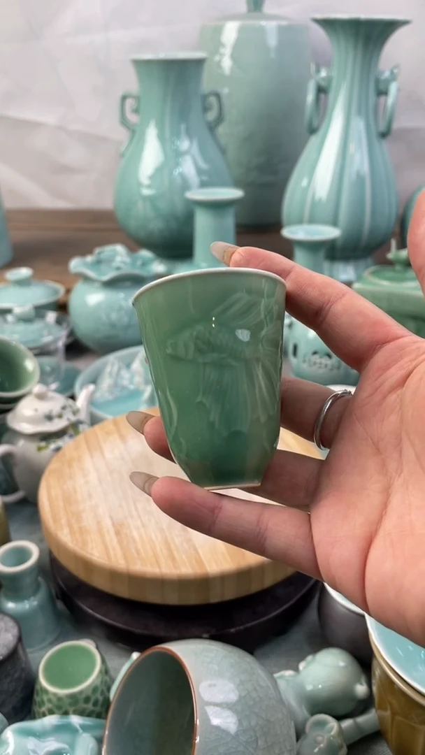 【闪购商品】特价福利 微瑕 慧仙青瓷