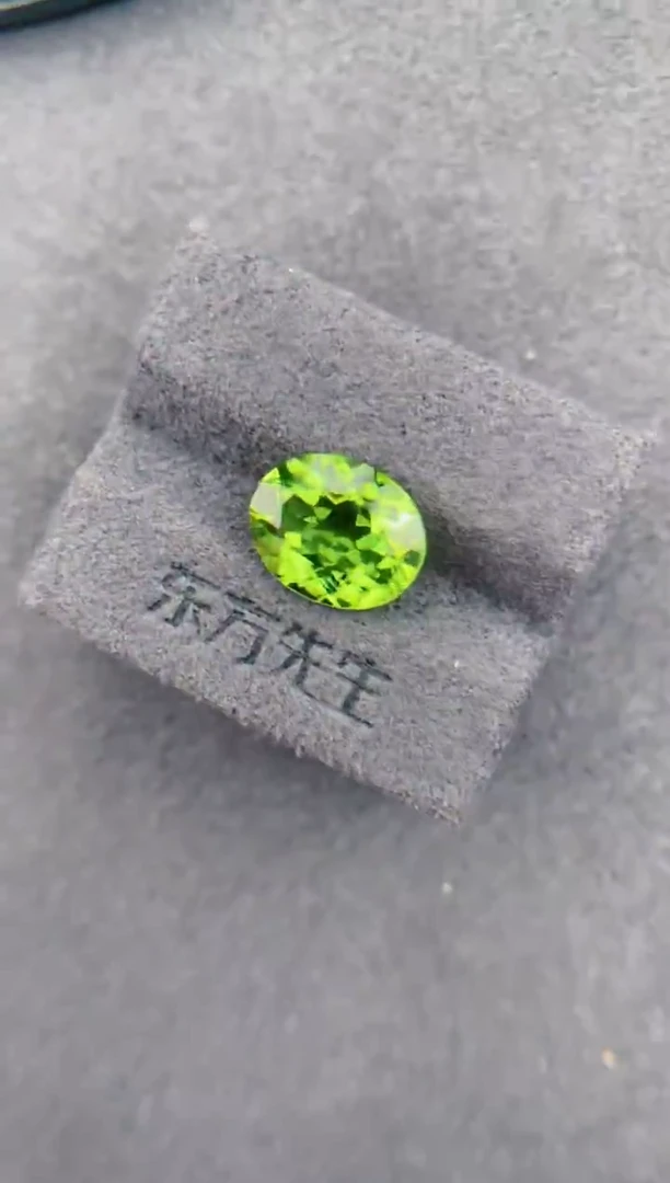 未镶嵌裸石定制橄榄石3ct 橄榄石 定制